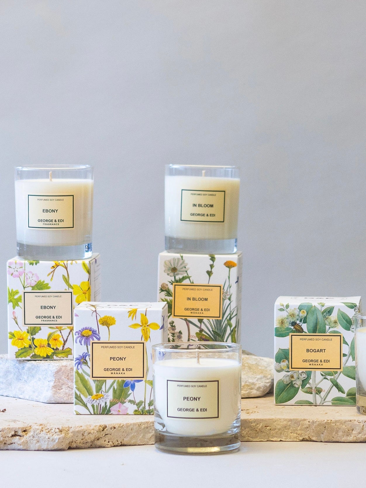 GEORGE & EDI PERFUMED CANDLES
