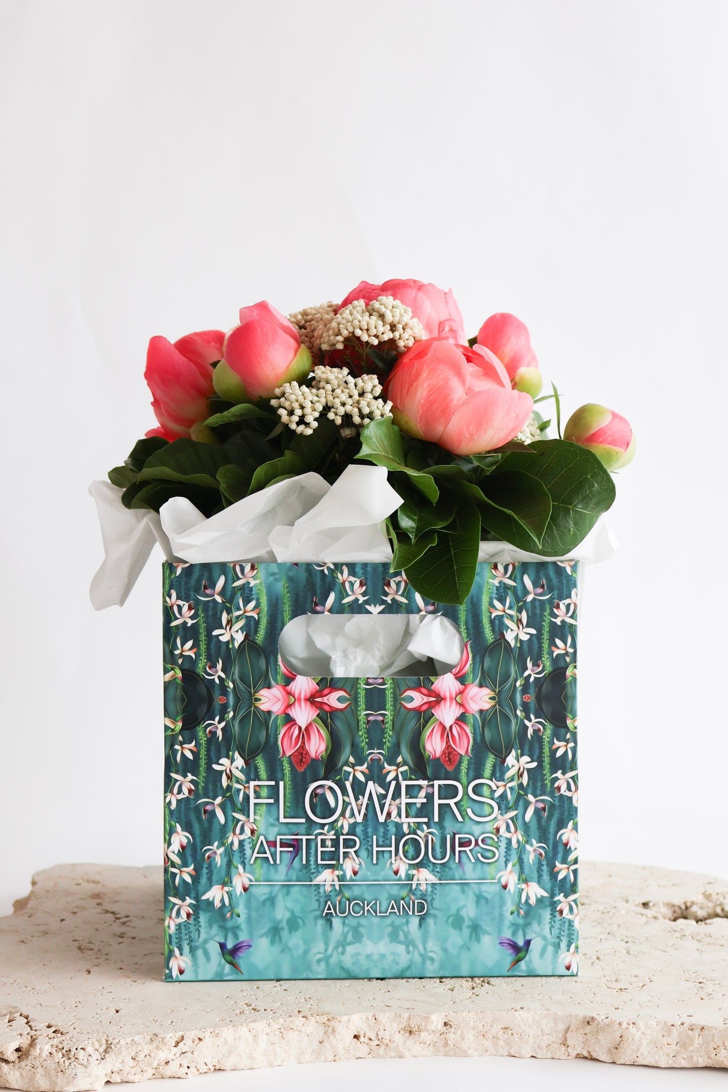 MID WEEK DEAL: CORAL PEONY MINI BLOOMETTE BAG