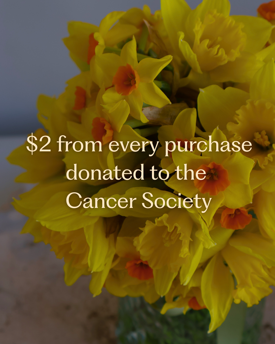 FAH DAFFODIL DAY BOUQUET - $2 FROM EVERY PURCHASE DONATED
