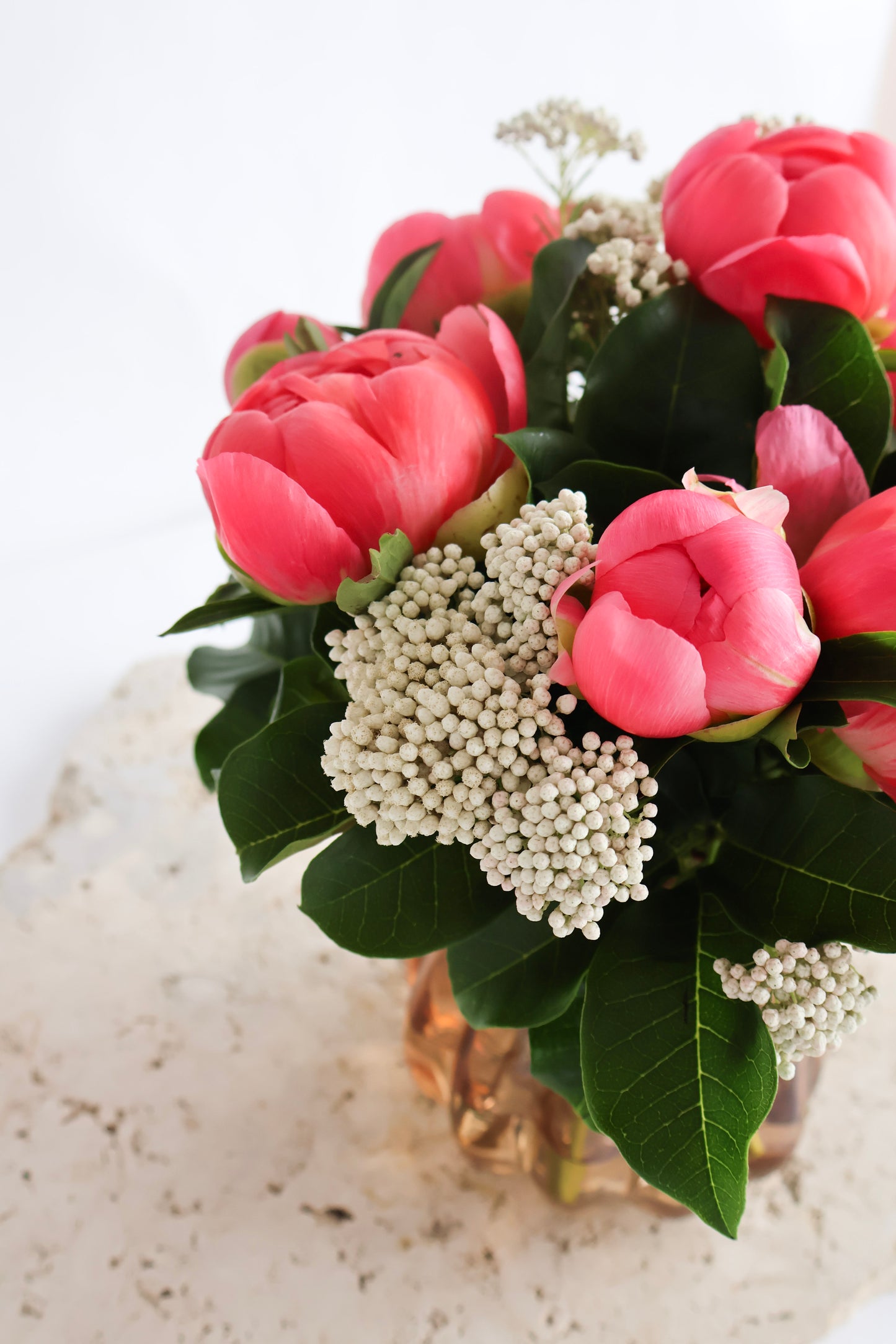 MID WEEK DEAL: CORAL PEONY MINI BLOOMETTE BAG