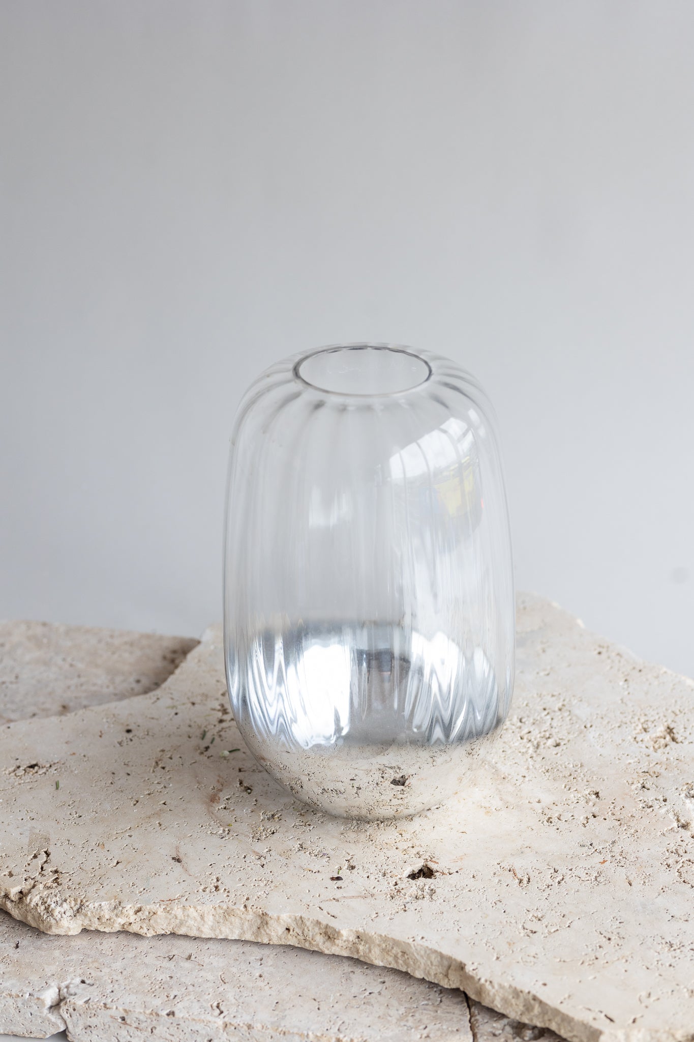THE SILVER OMBRÉ VASE