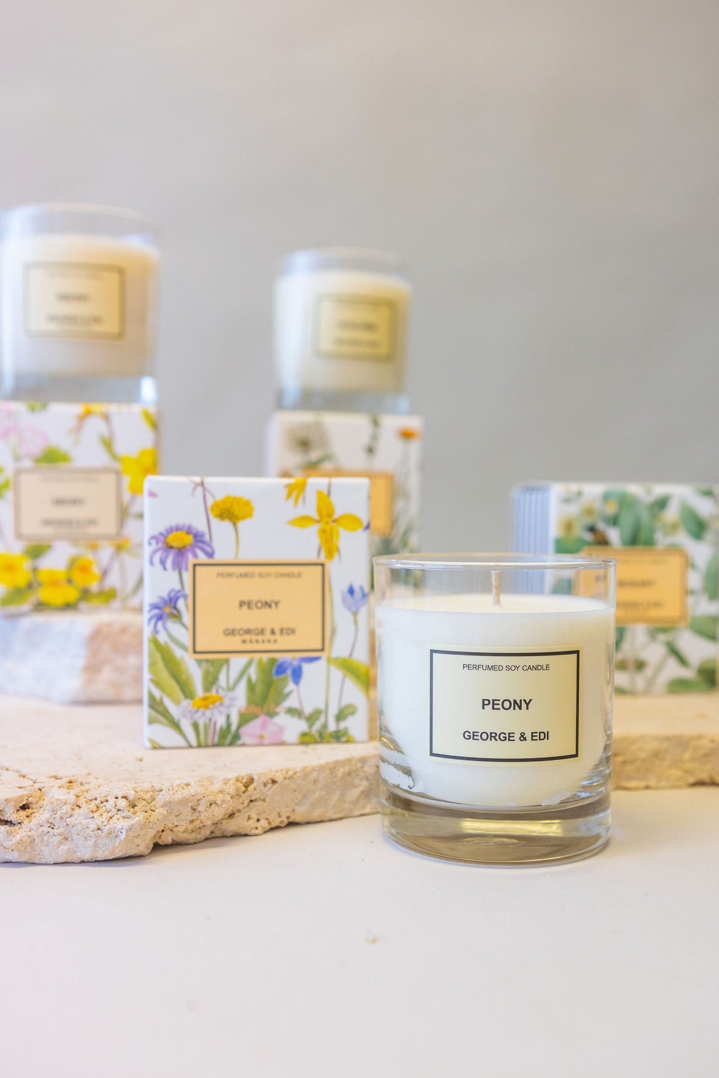 GEORGE & EDI PERFUMED CANDLES