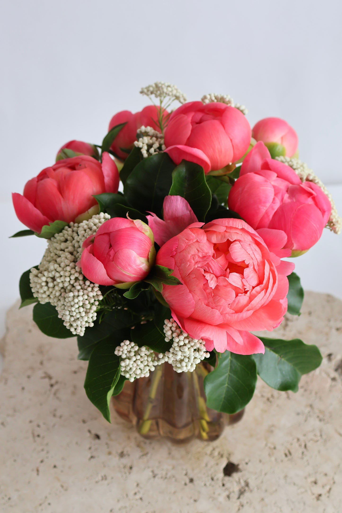 MID WEEK DEAL: CORAL PEONY MINI BLOOMETTE BAG