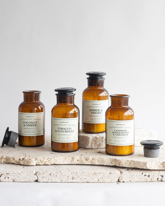 LANTERN COVE CANDLES: DISPENSARY RANGE