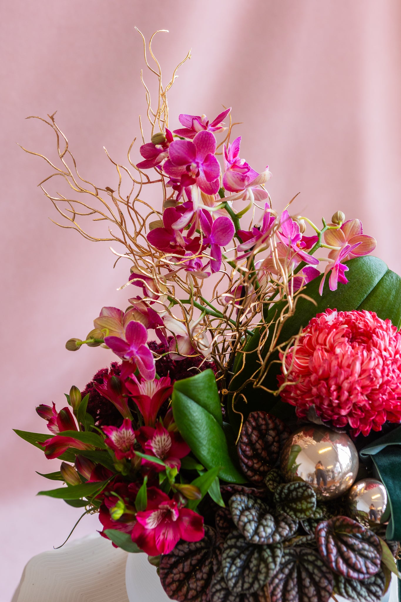 PETITE CHRISTMAS FRAMBOISE POT ET FLEUR