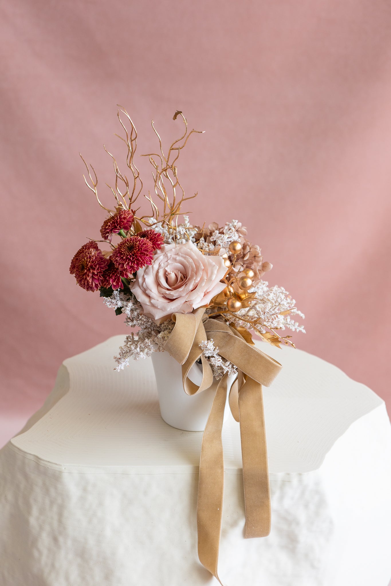 ROSEWATER MERINGUE CENTREPIECES
