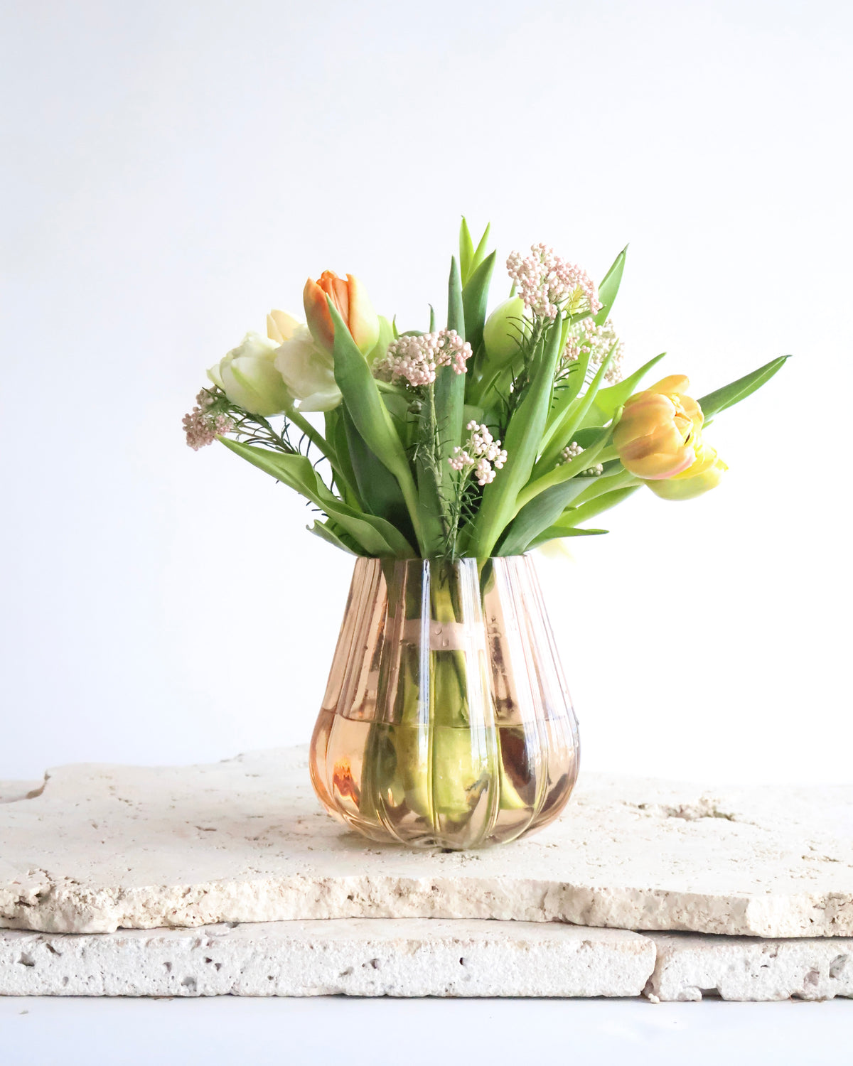 MID WEEK DEAL: CLEMENTINE & CREAM TULIP POSY