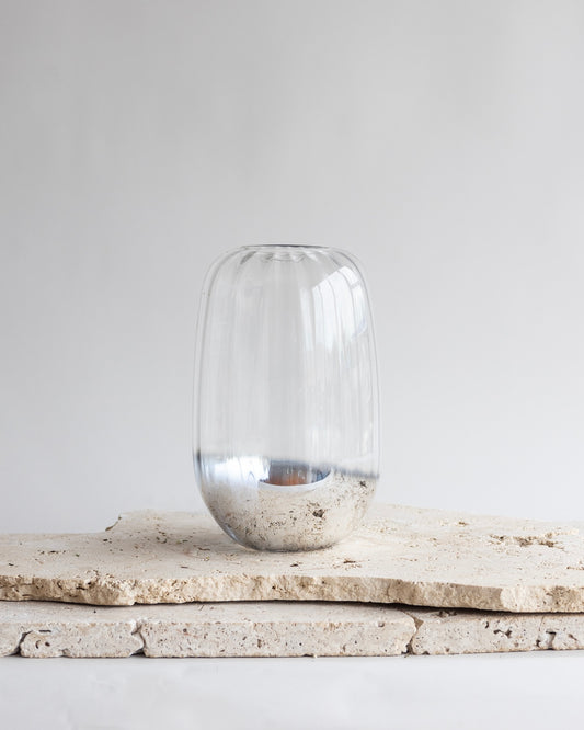 THE SILVER OMBRÉ VASE