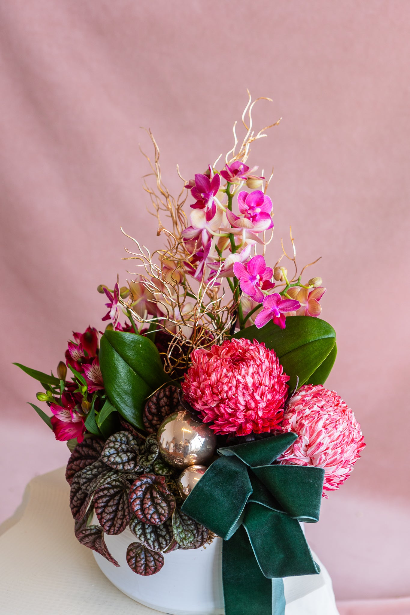 PETITE CHRISTMAS FRAMBOISE POT ET FLEUR