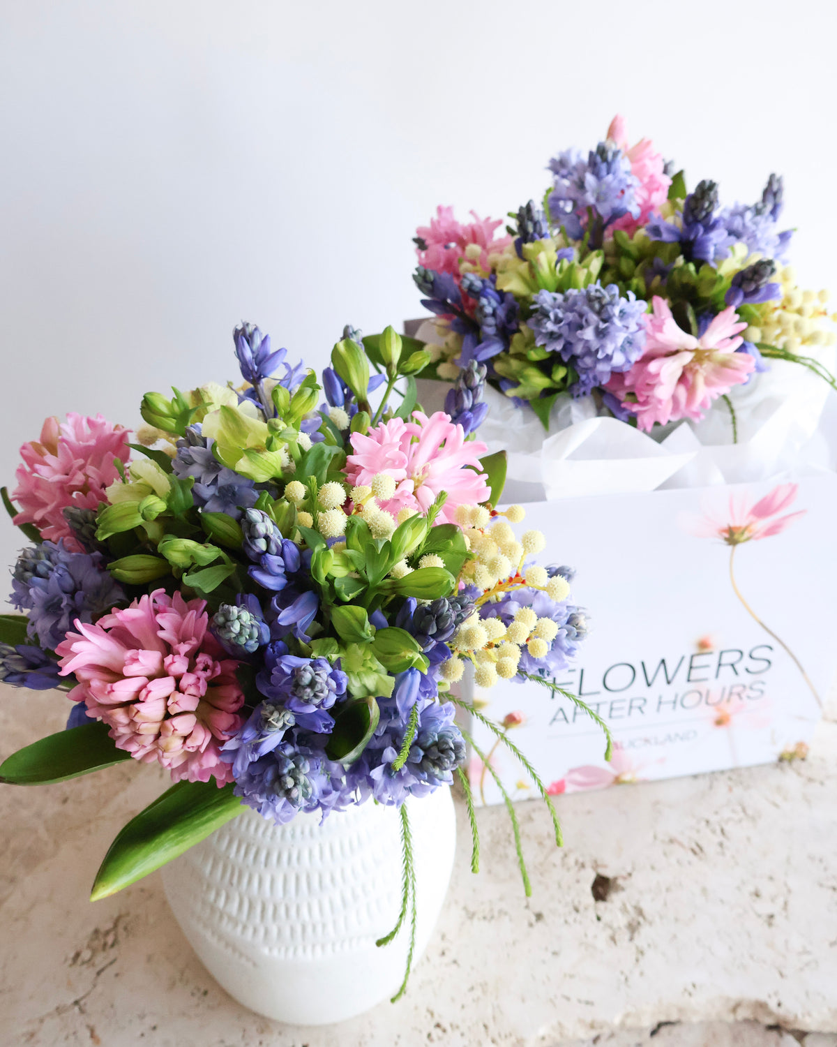 WEEKEND SPECIAL: HYACINTH & BLUEBELL BLOOMETTE BAG