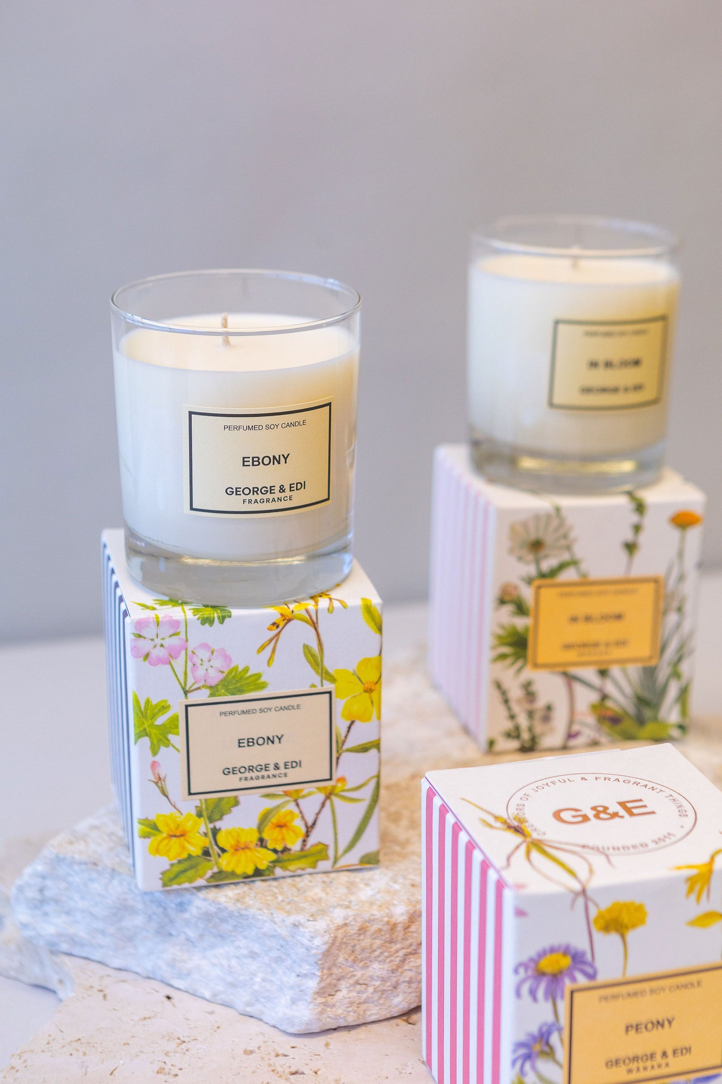GEORGE & EDI PERFUMED CANDLES